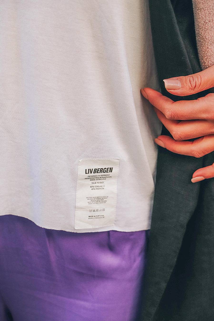 Liv Bergen T-Shirt Vulcano in neon pink Fabrikladen