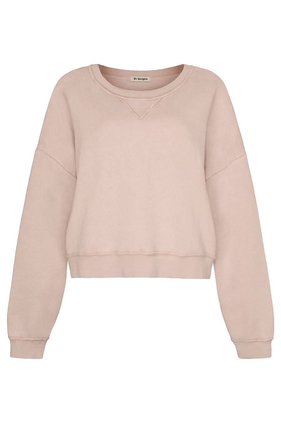 Liv Bergen Sweater Follow in ruby tan Schlussverkauf
