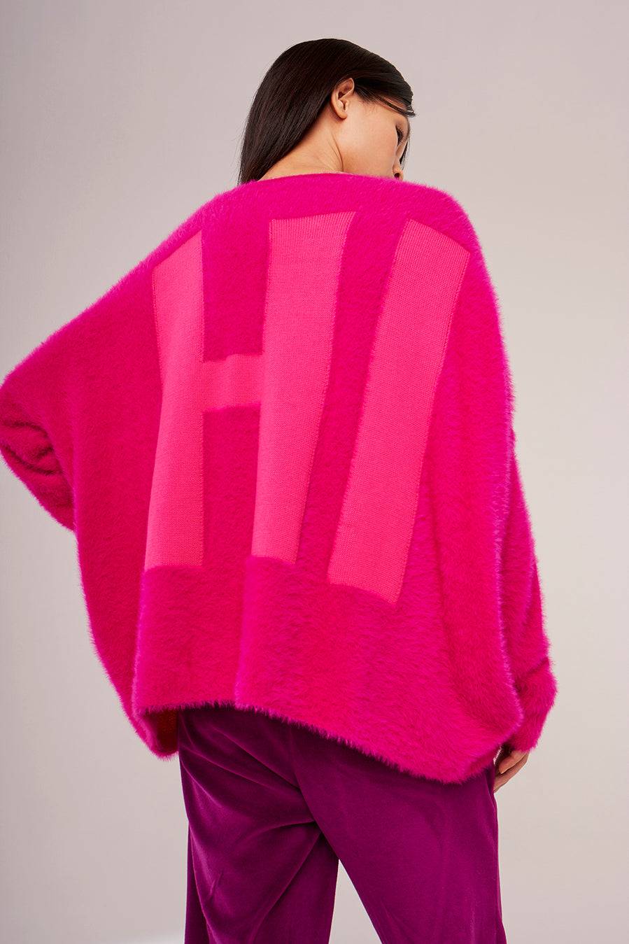 Liv Bergen Sweater HI knit in pink Fabrikpreis