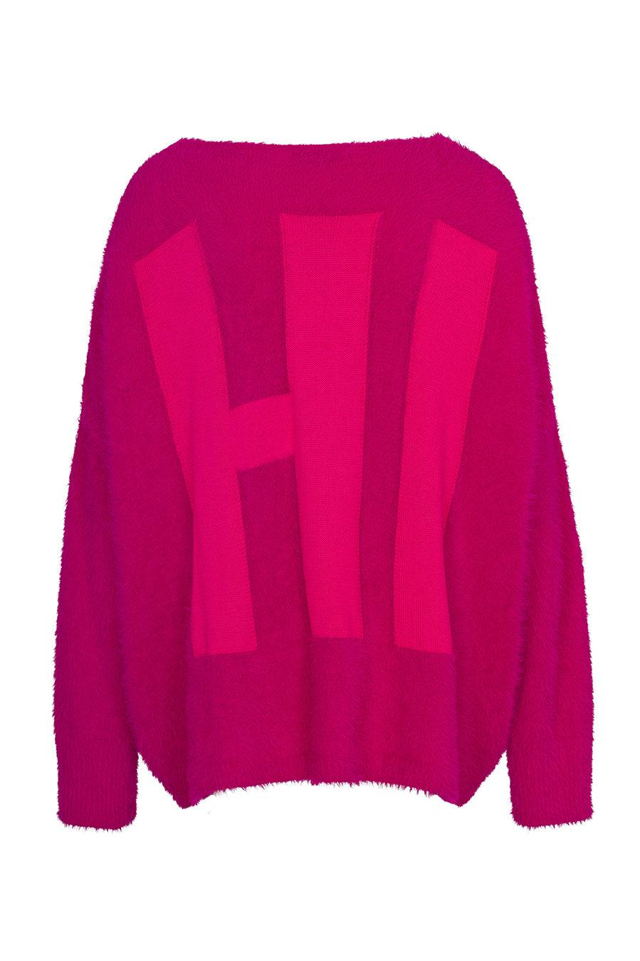 Liv Bergen Sweater HI knit in pink Fabrikpreis