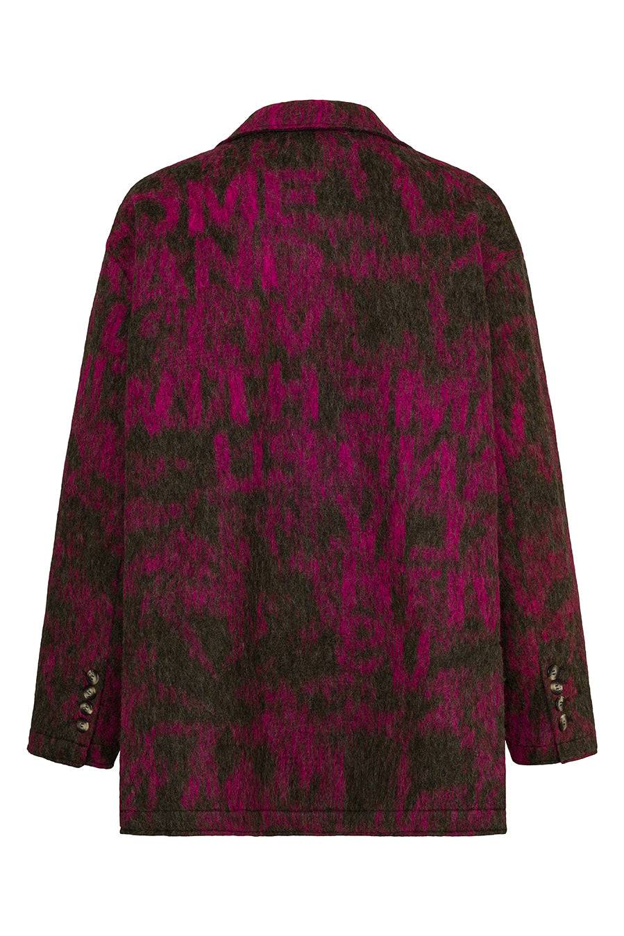 Liv Bergen Jacke Come in pink/brown Sonderangebot