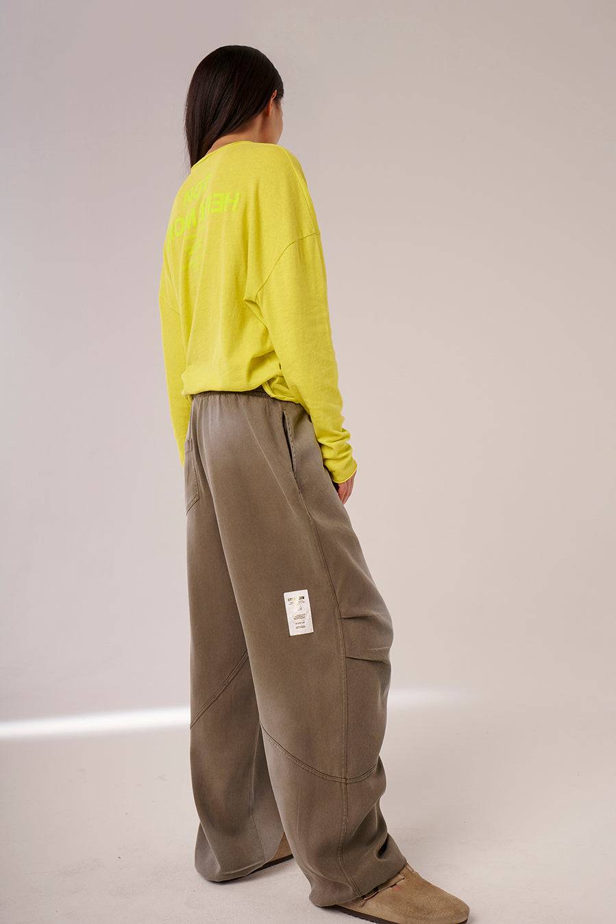 Liv Bergen Hose Tencel in army Online Shopping