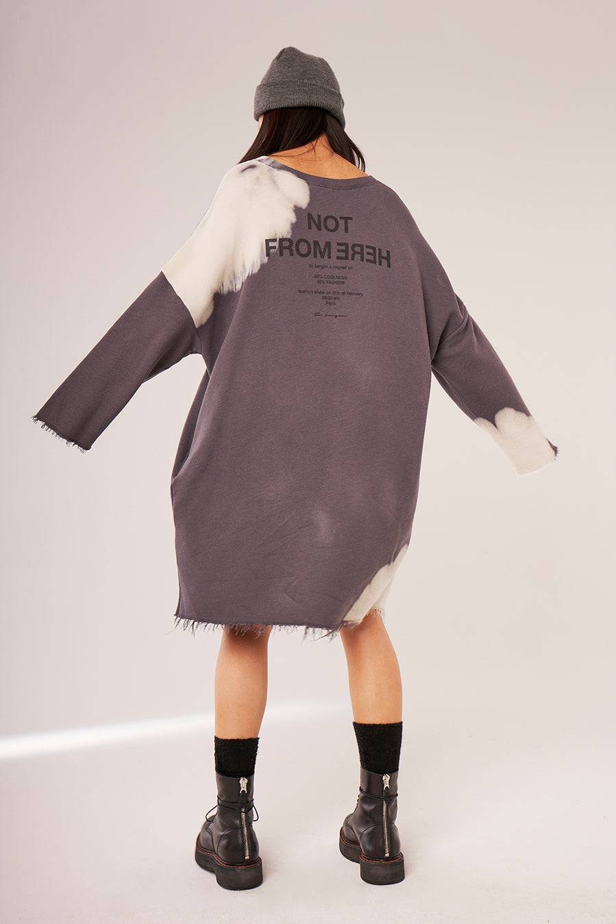 Liv Bergen Kleid Bleached in camel Black Friday