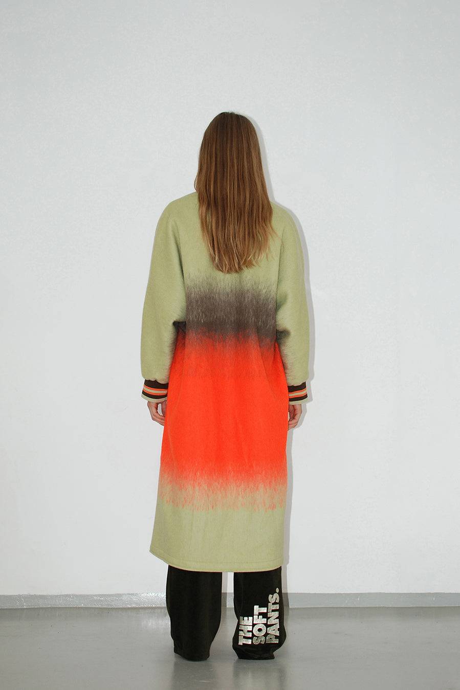 Liv Bergen Mantel Colored in green/orange Osterangebot