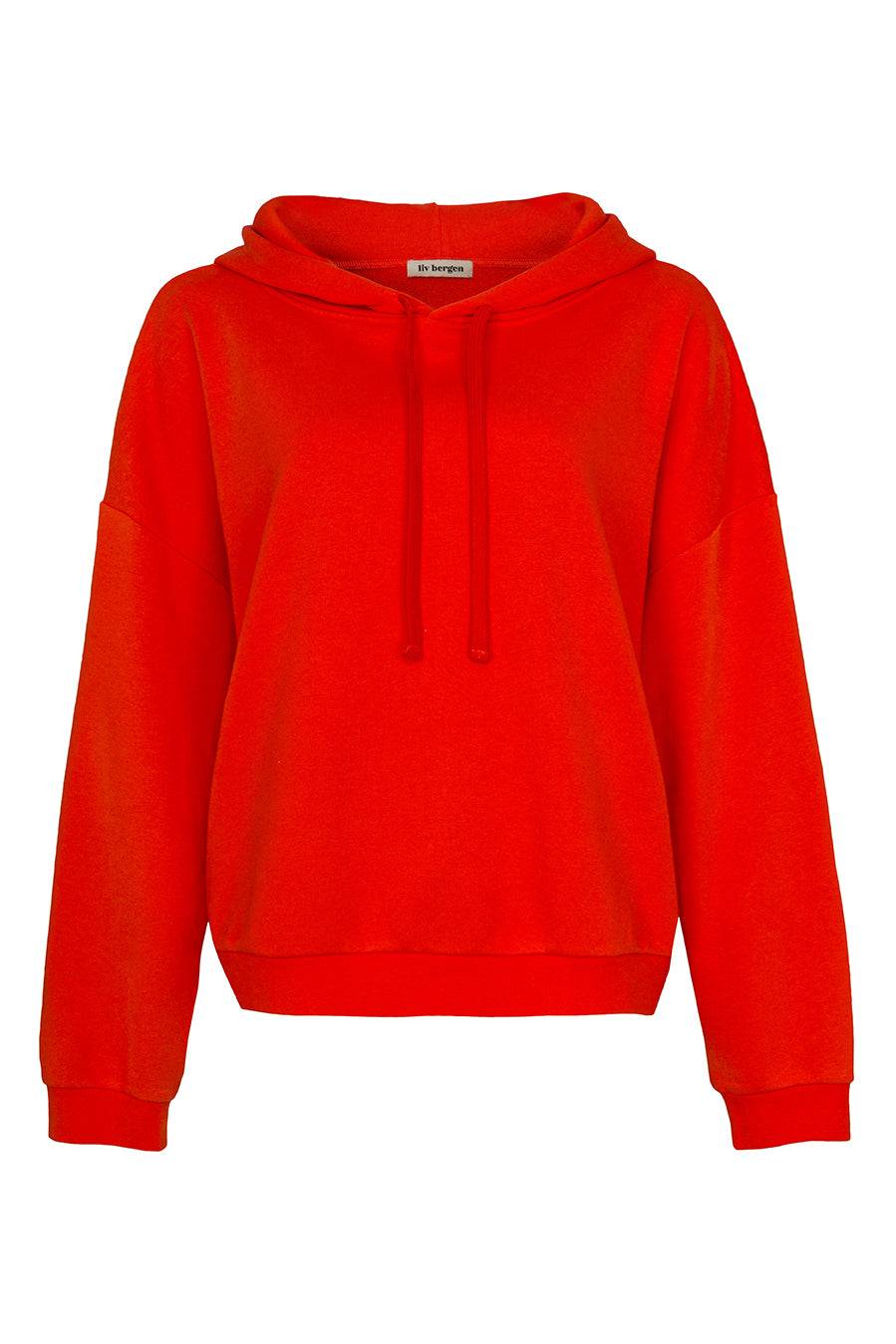 Liv Bergen Hoodie Come in orange Vatertagsangebot