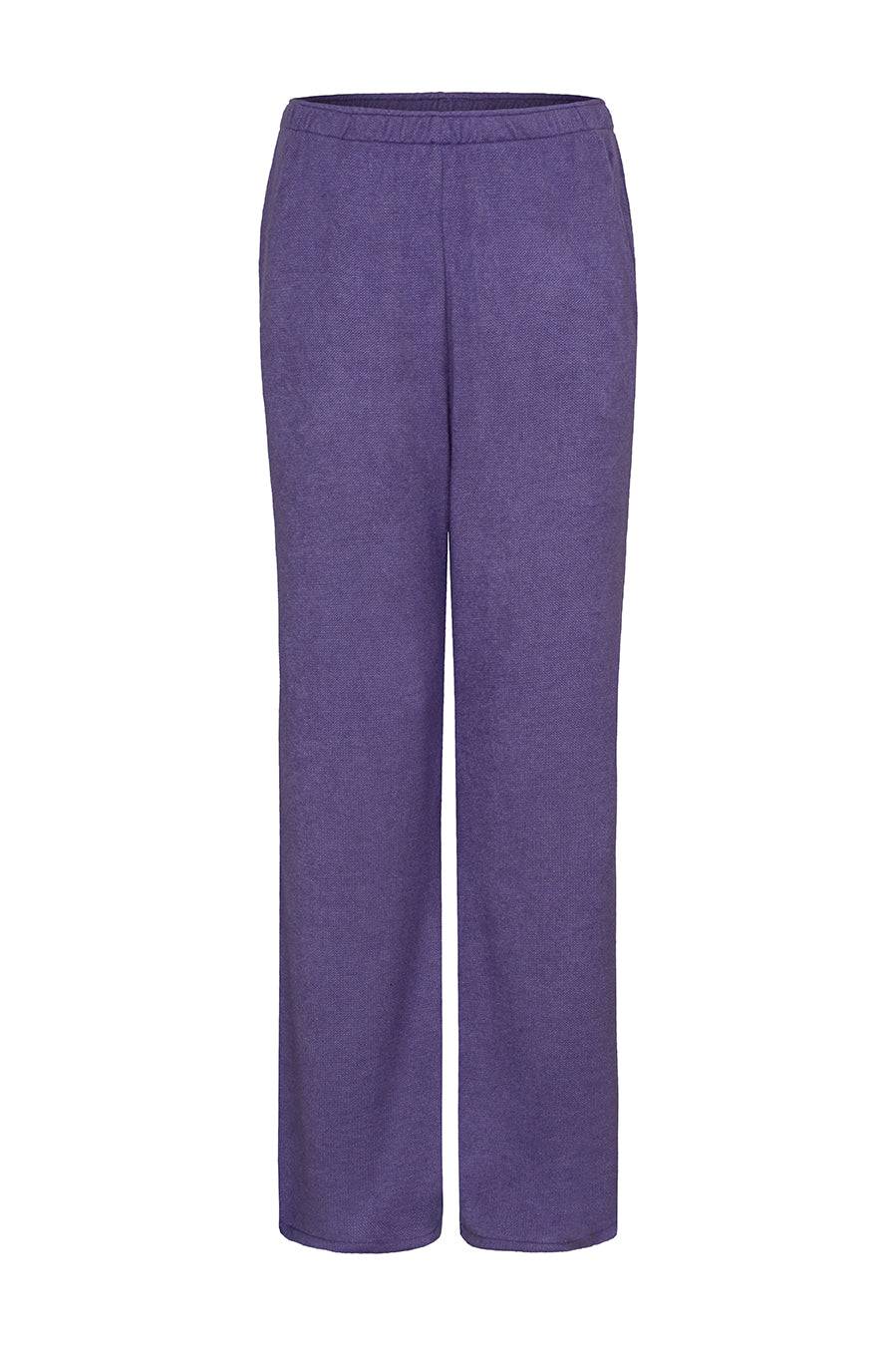 Liv Bergen Hose Knit in purple ash Heißer Verkauf