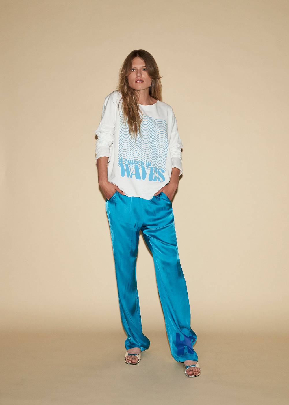 Liv Bergen Hose HI HAWAII in orange Bis zu 60% Rabatt