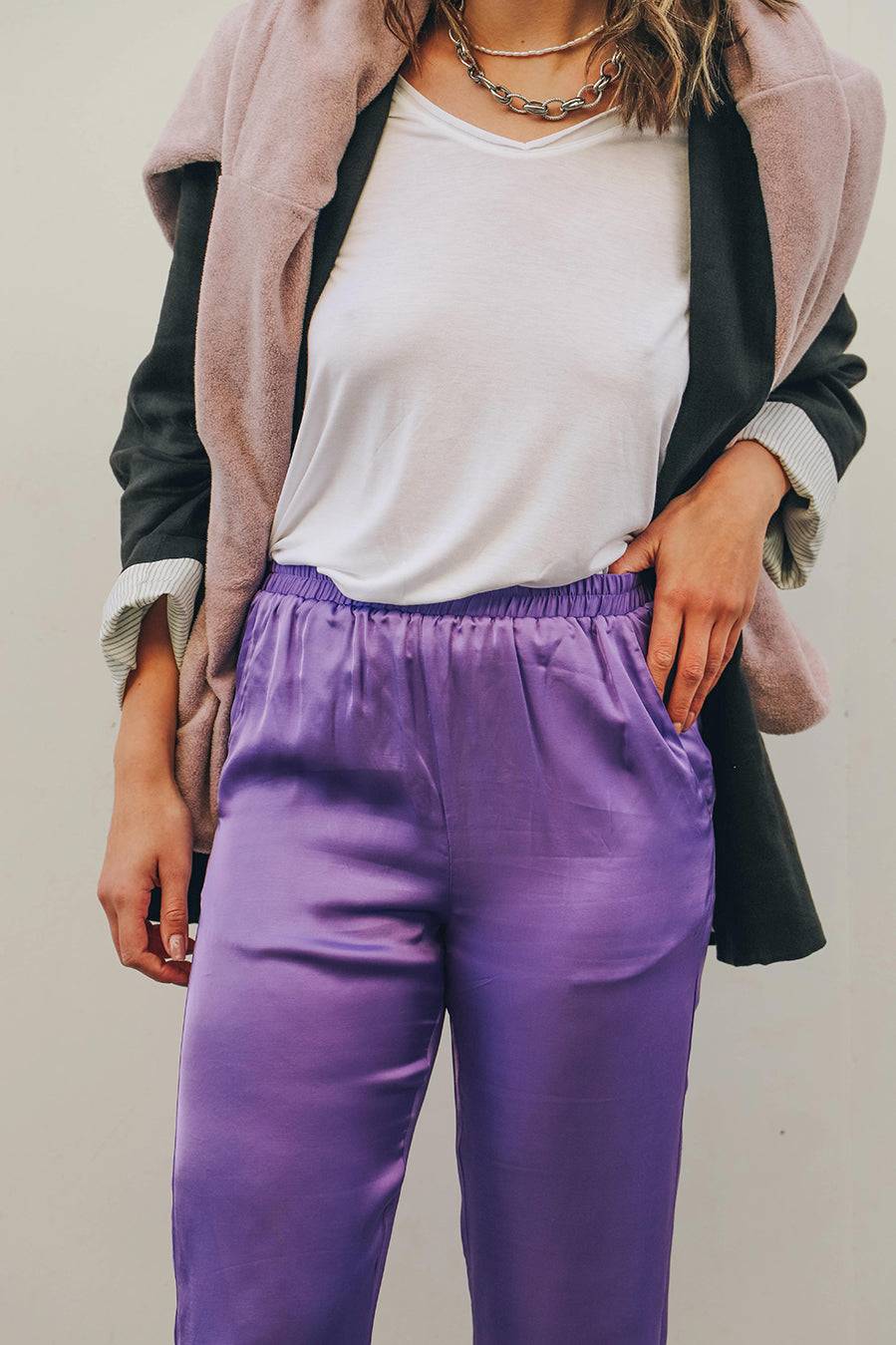 Liv Bergen Hose HI HAWAII in lilac Nur für heute