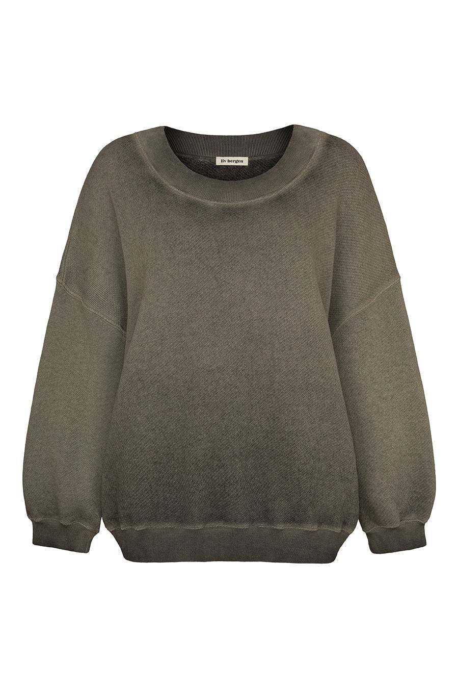 Liv Bergen Oversized Sweater Liv in mocca Hotsell