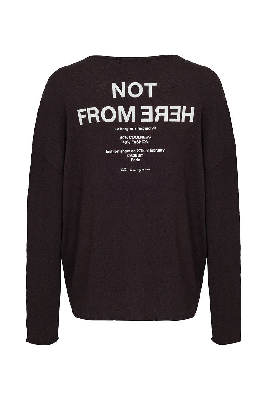 Liv Bergen Shirt Not in phantom Meist gekauft