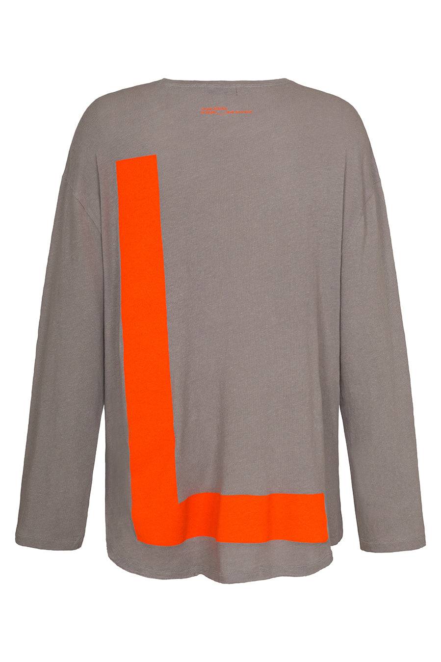 Liv Bergen Shirt L in washed grey Limitierter Zeitrabatt