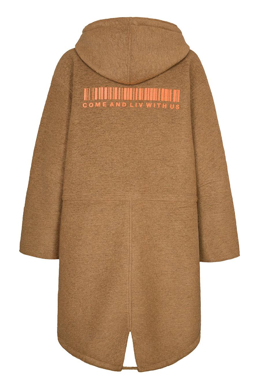 Liv Bergen Jacke Parka in camel Vatertagsangebot