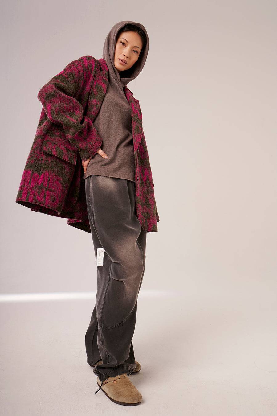 Liv Bergen Jacke Come in pink/brown Meist gekauft