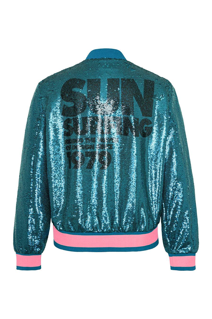 Liv Bergen Jacke SUN SURFING in turquoise Günstig kaufen