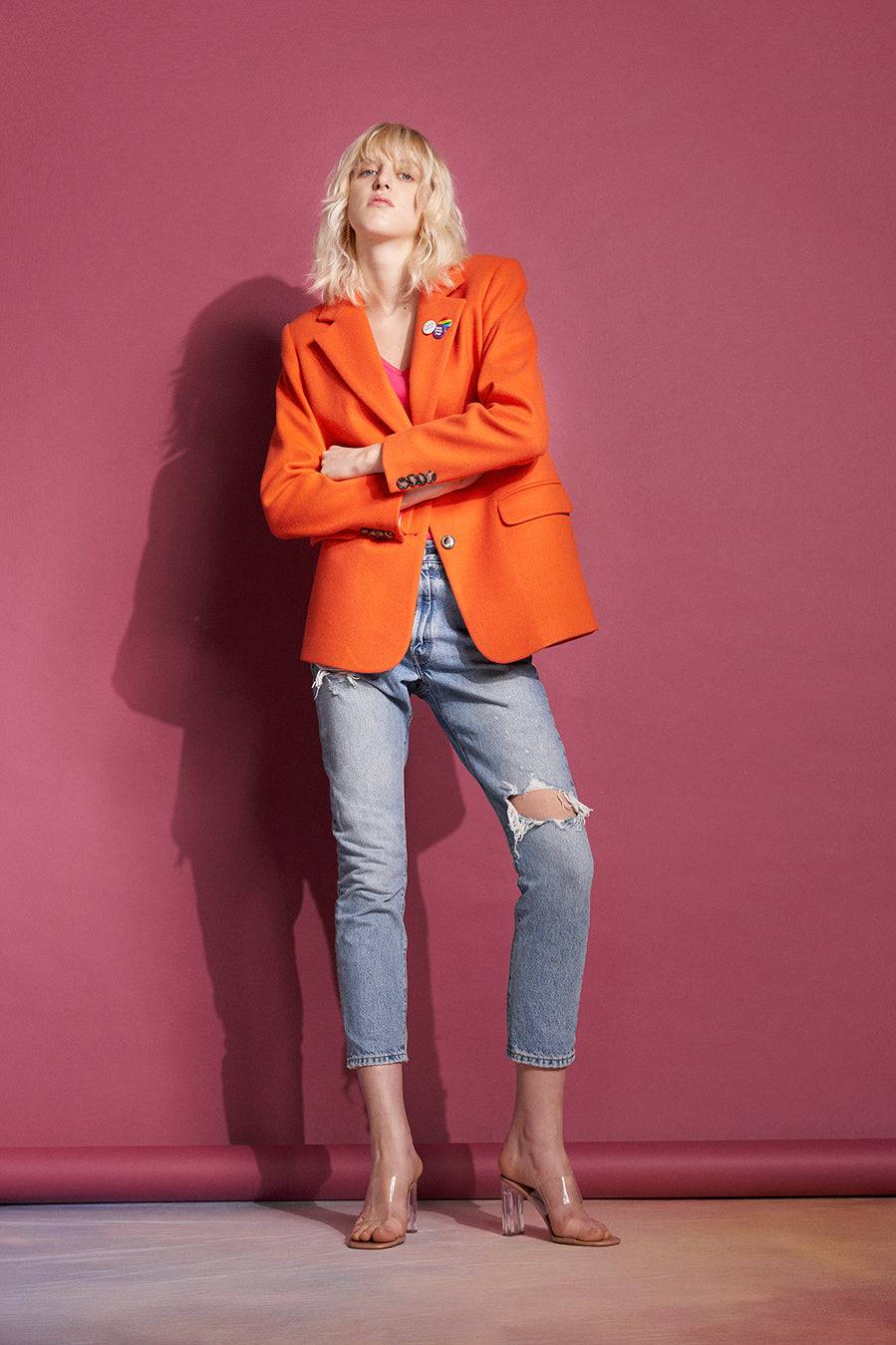 Liv Bergen Blazer in orange Online Shopping