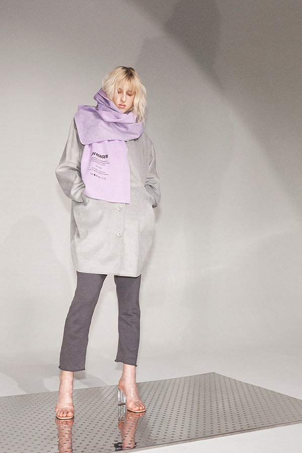 Liv Bergen Oversized Mantel in mouse Weihnachtsangebot