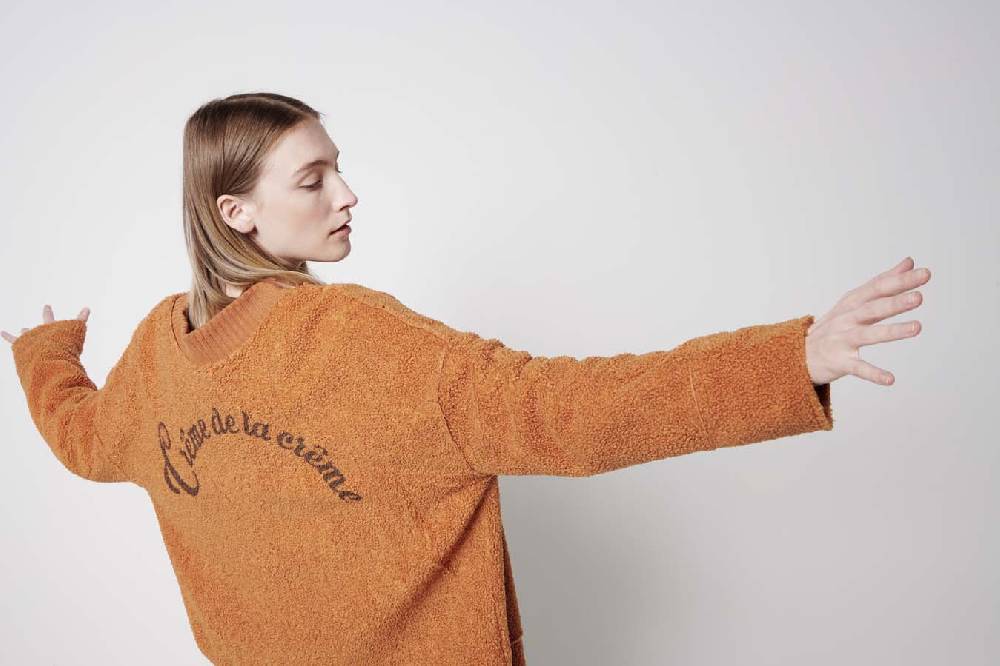 Liv Bergen Jacke Crême de la crême in camel Neueste Mode