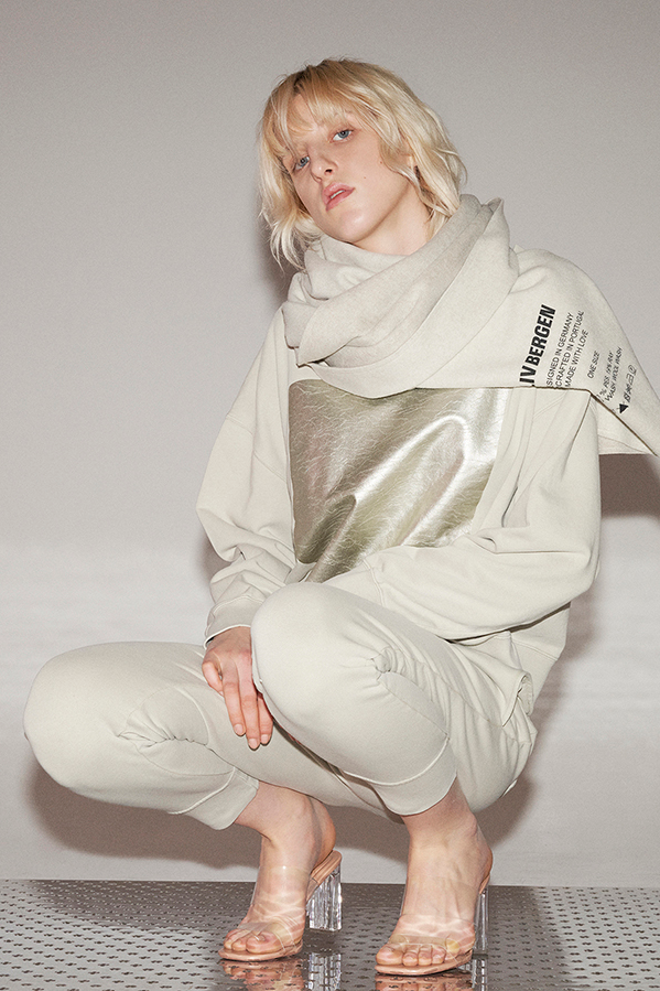 Liv Bergen Hose "100% Organic Cotton" in sand Günstig kaufen