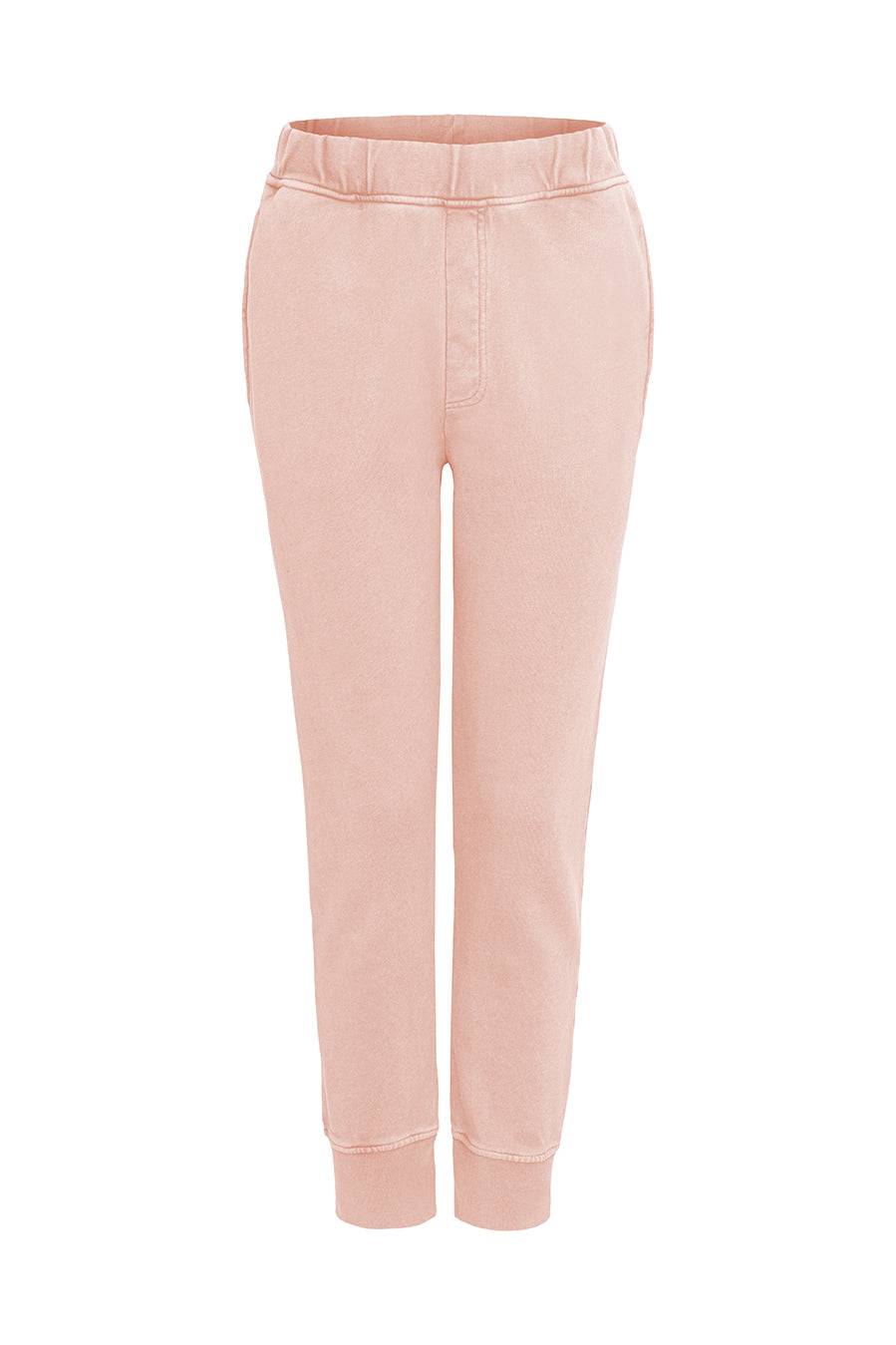 Liv Bergen Hose "100% Organic Cotton" in powder