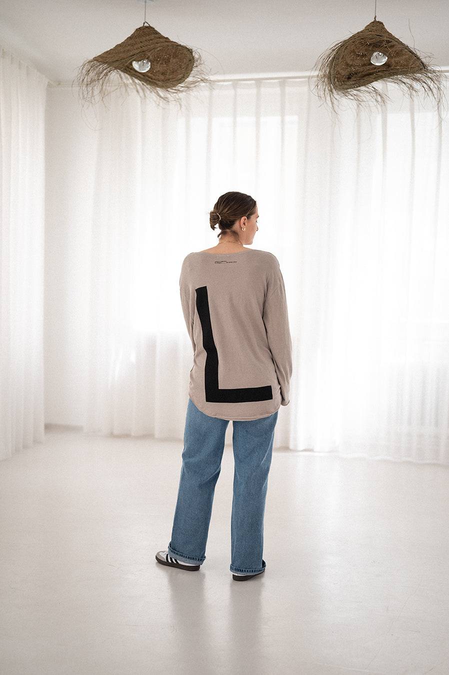 Liv Bergen Longsleeve L in grey Zeitbegrenzte Promotion