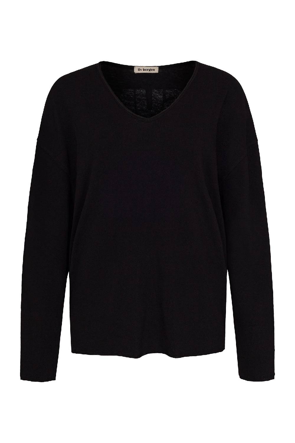 Liv Bergen Longsleeve SUN in black Saisonschlussverkauf