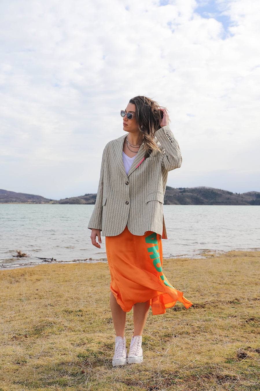 Liv Bergen Rock ALOHA VIBES in orange Speichern exportieren