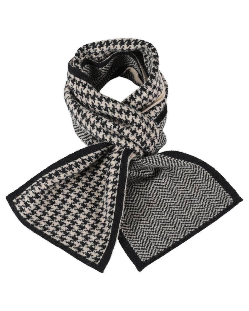 Loevenich SET Strickmütze + Schal - Beige-Schwarz Bis zu 50% Rabatt