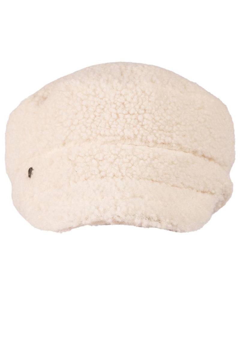 Loevenich Lammfell Imitation Kappe + Handschuh - Beige Vierteljährliche Förderung