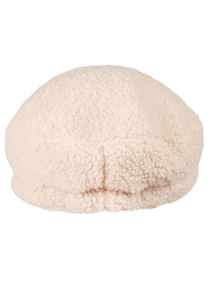 Loevenich Lammfell Imitation Kappe + Handschuh - Beige Vierteljährliche Förderung
