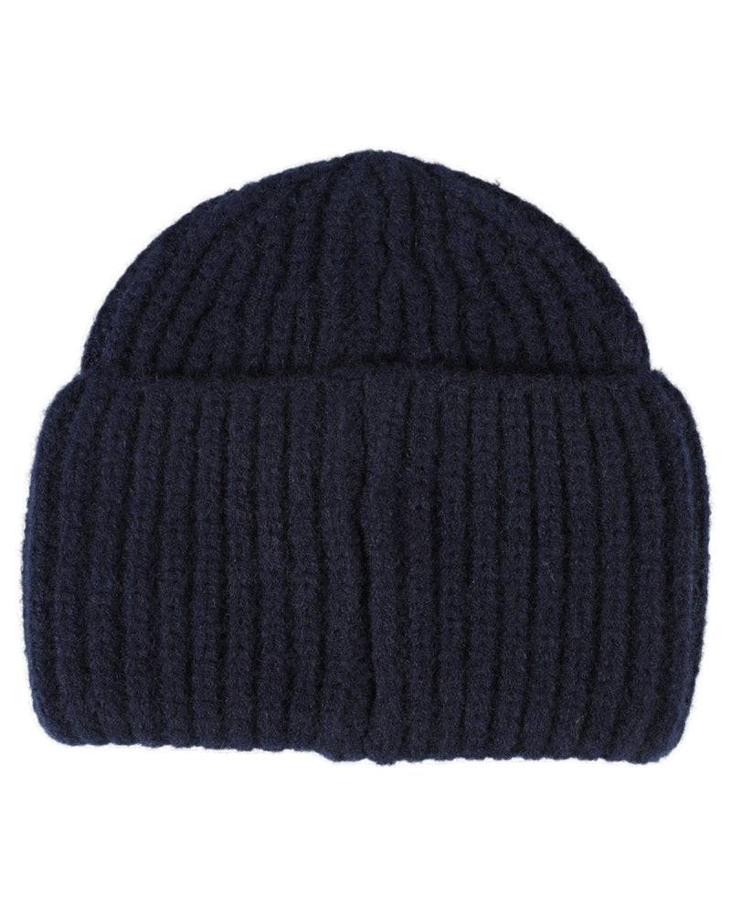 Loevenich SET Strickmütze + Rautenschal - Marine-Multi Marine Bis zu 55% Rabatt