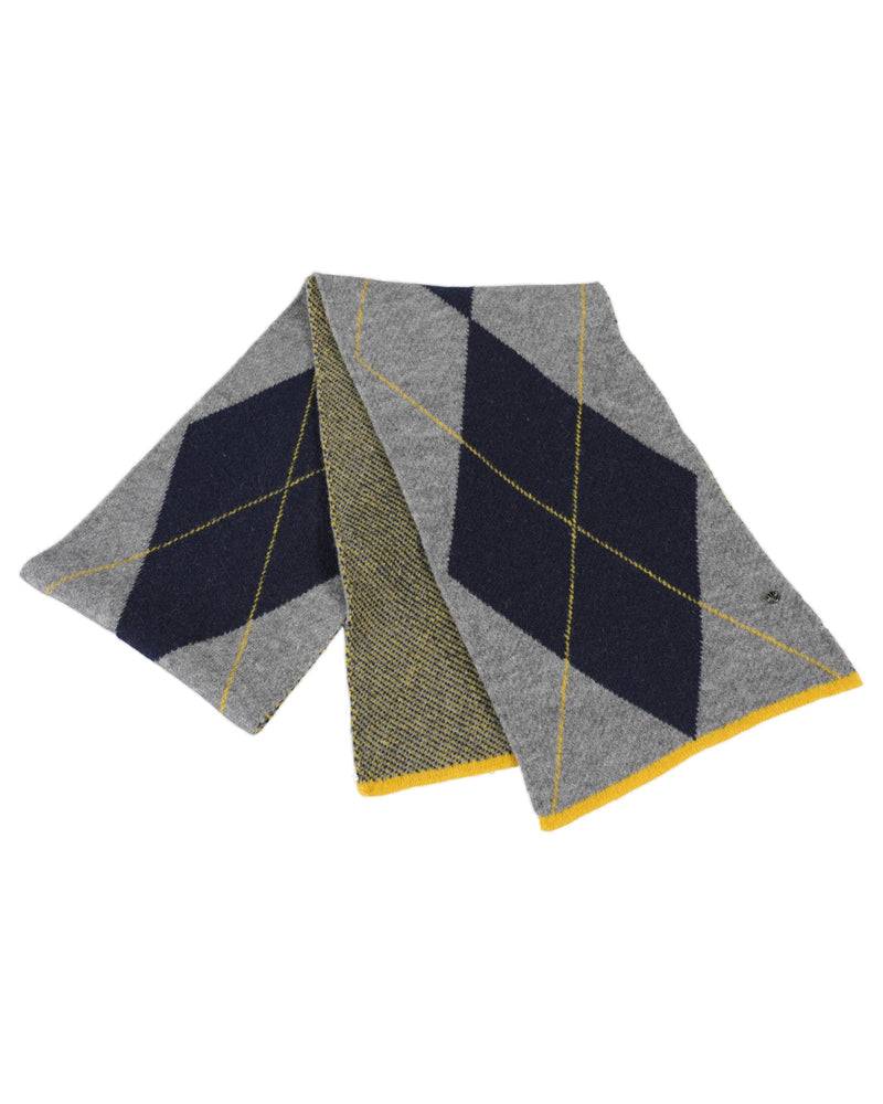 Loevenich SET Strickmütze + Rautenschal - Flanell meliert-Multi Marine Discount Store für neue Produkte