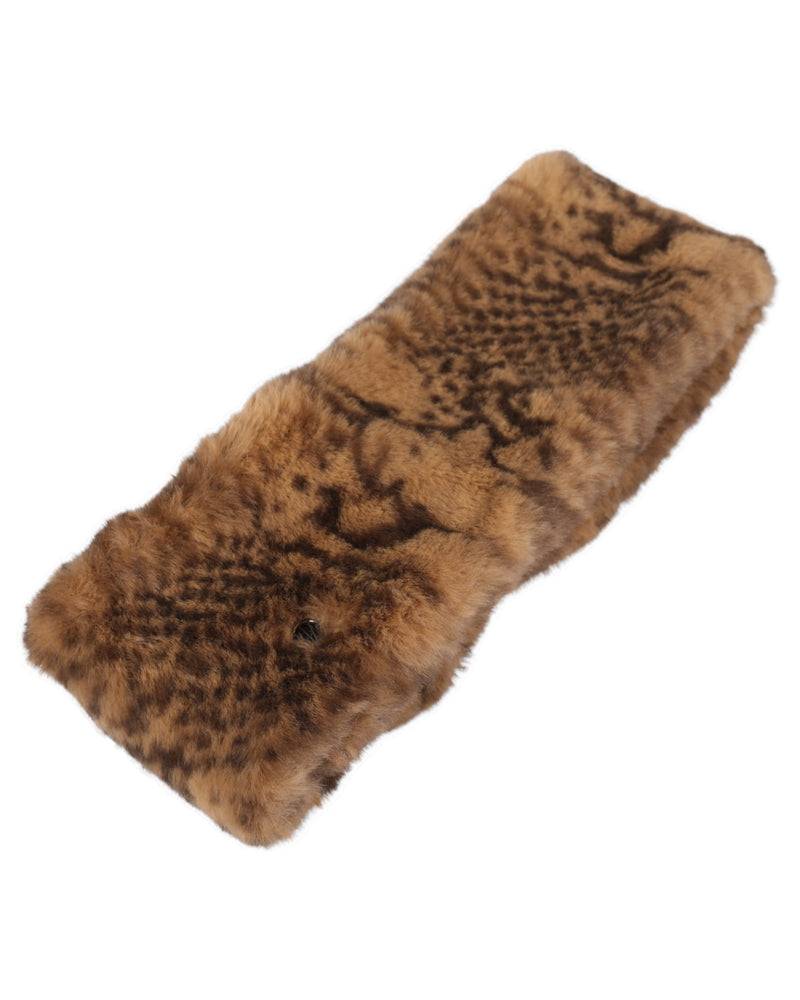 Loevenich Fakefur-Stirnband - Kamel Im Verkauf