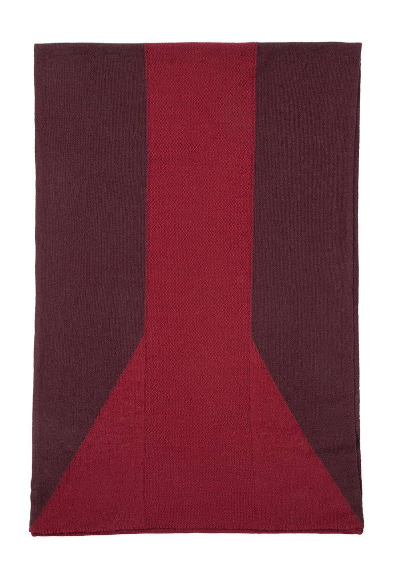 Loevenich Kaschmir-Schal 60 x 185 cm - Vino-Rubin Großer Ausverkauf