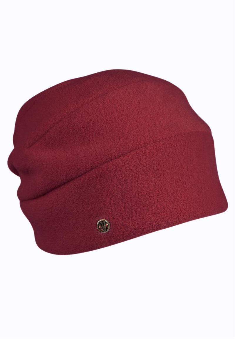 Loevenich Beanie aus PolarSoft® Fleece - Dunkelrot Letzte 3 Tage