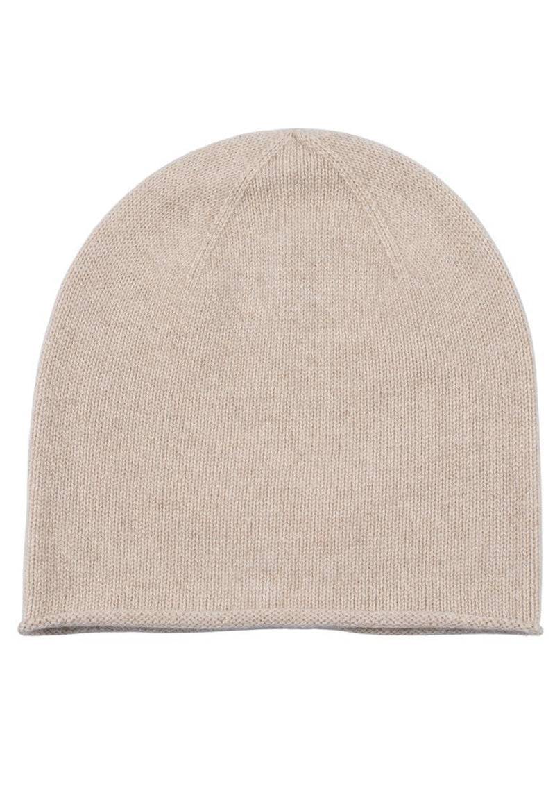 Loevenich Kaschmir Beanie - Beige meliert Vierteljährliche Förderung