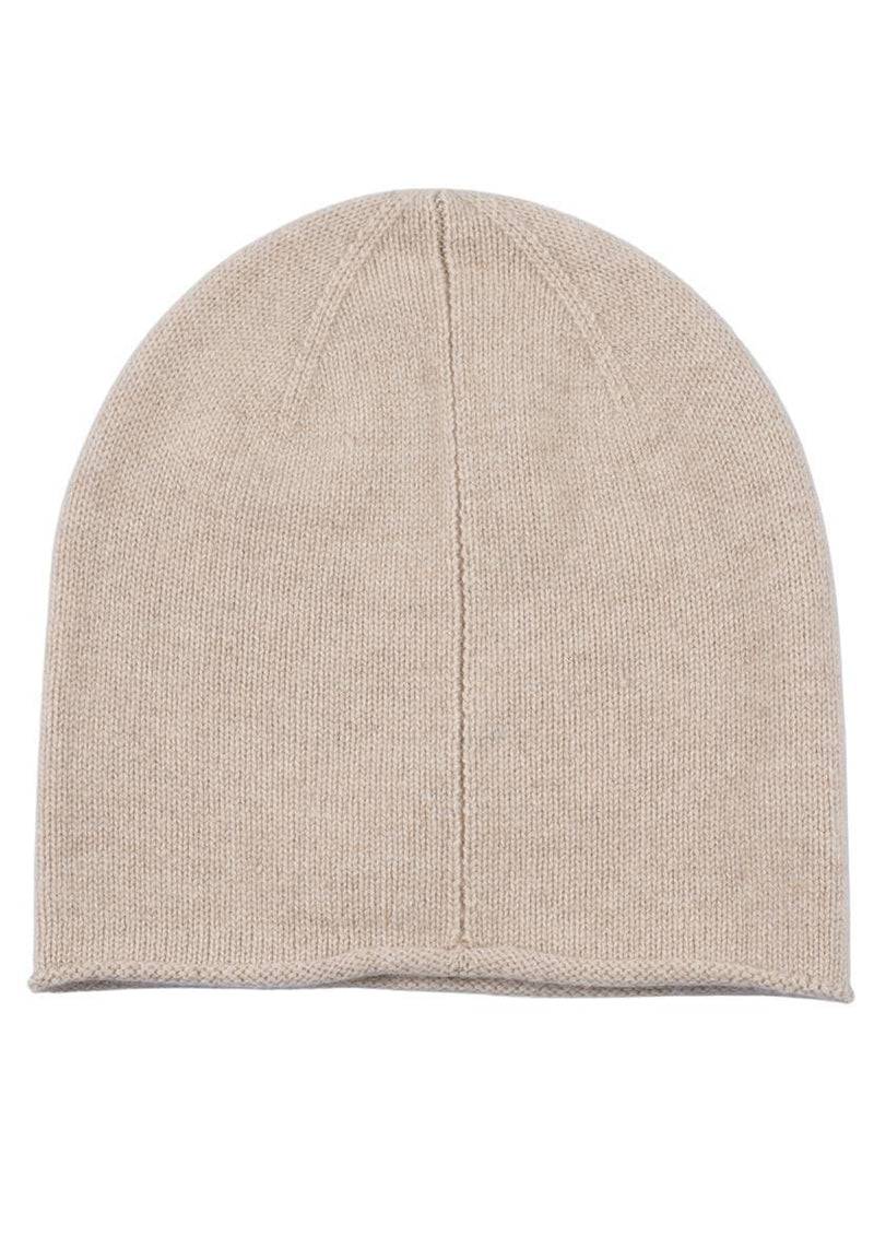 Loevenich Kaschmir Beanie - Beige meliert Vierteljährliche Förderung