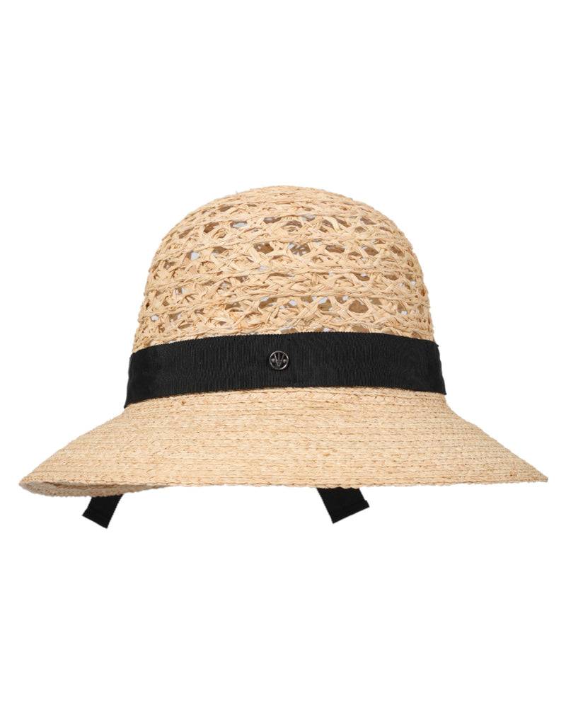 Loevenich Loevenich Medium Raffia-Glocke mit schwarzem Ripsband Bis zu 55% Rabatt