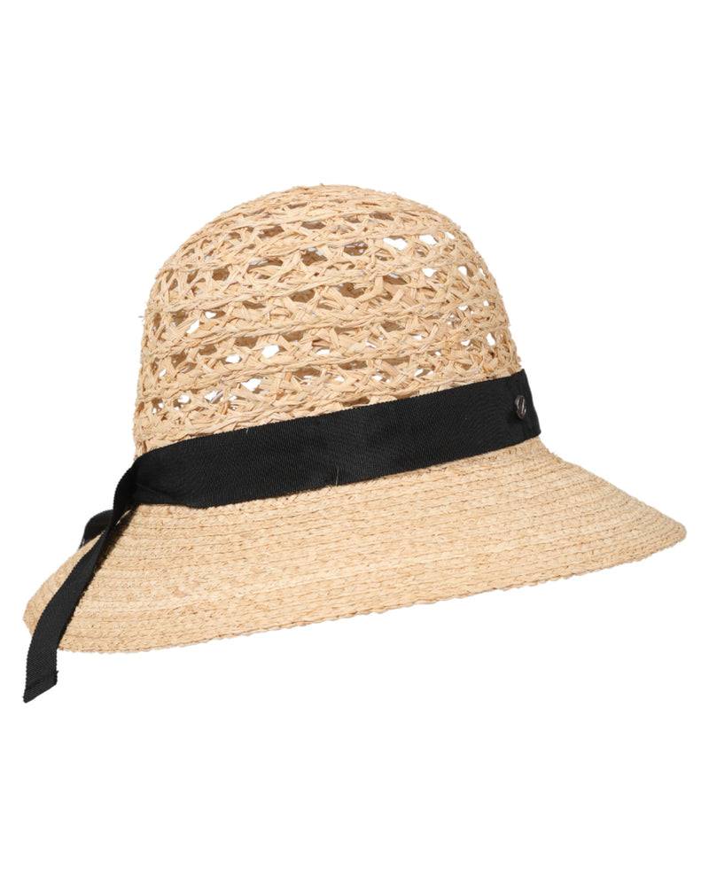 Loevenich Loevenich Medium Raffia-Glocke mit schwarzem Ripsband Bis zu 55% Rabatt