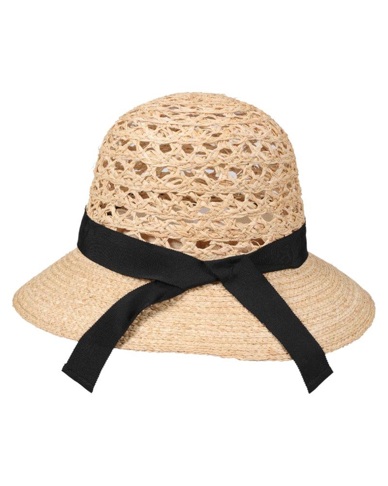Loevenich Loevenich Medium Raffia-Glocke mit schwarzem Ripsband Bis zu 55% Rabatt