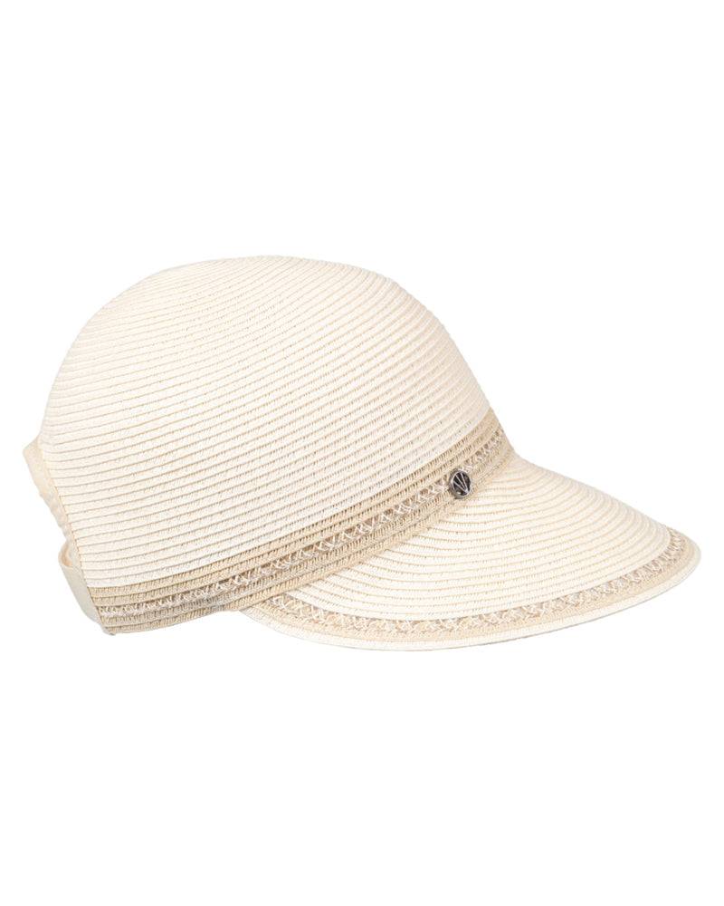 Loevenich Baseball Cap aus softer melange Papierborte-Creme-Natur Clearance-Verkauf