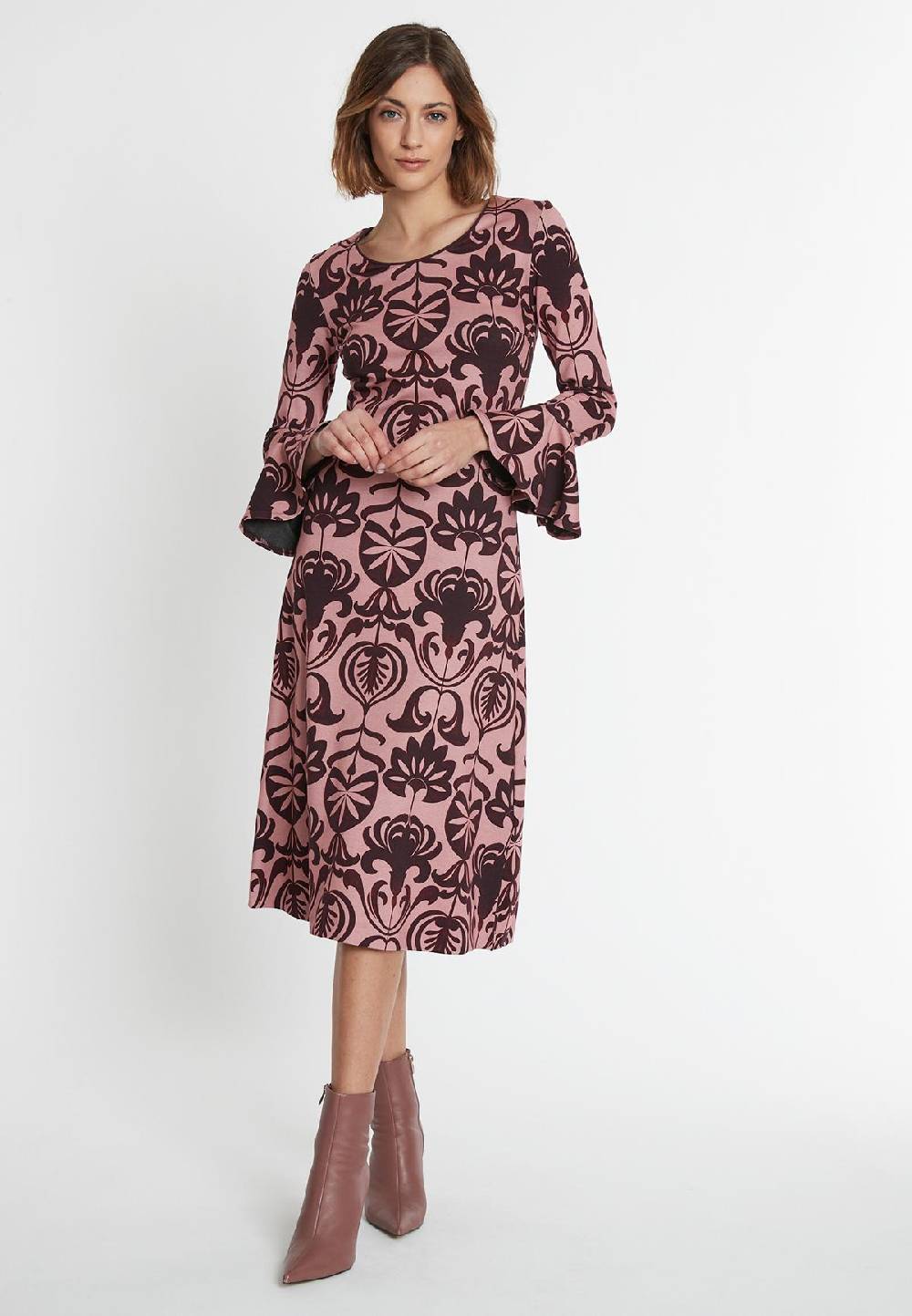 Ana Alcazar Midikleid Sorana Sonderangebot der Fabrik