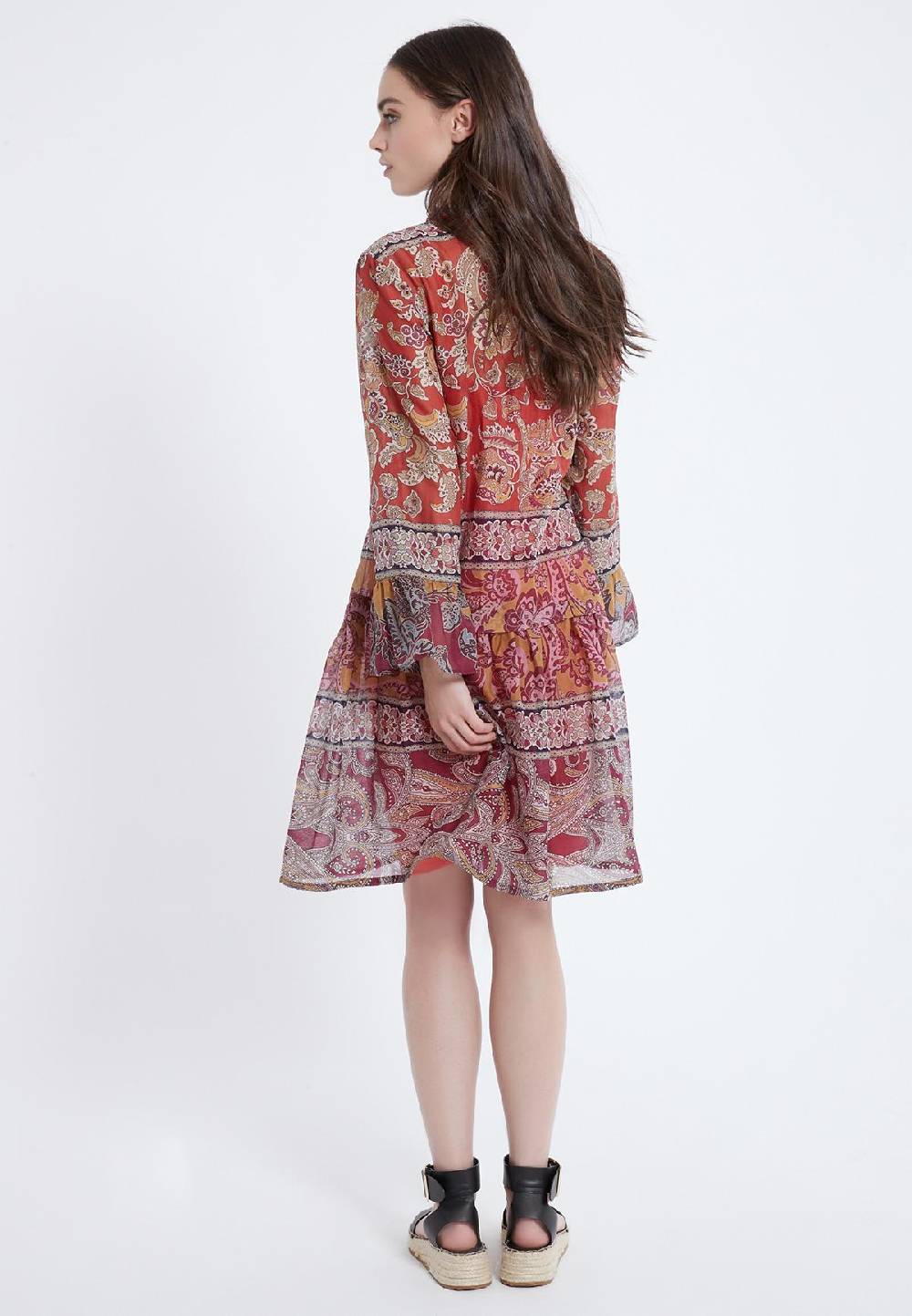 Ana Alcazar Boho-Kleid Apyle Saisonale Angebote