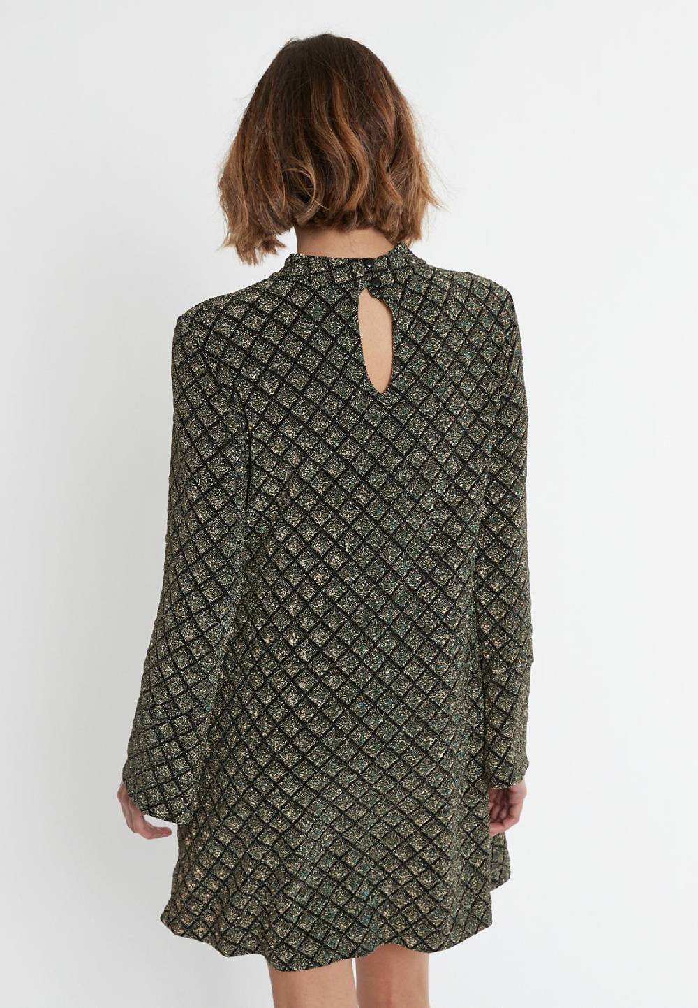 Ana Alcazar Cut-Out Kleid Sakala Sonderangebot der Fabrik