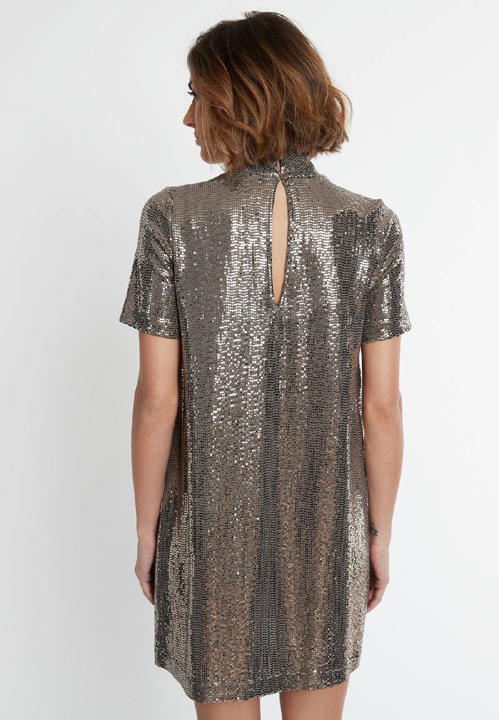 Ana Alcazar Pailletten Minikleid Sagena Schlussverkauf