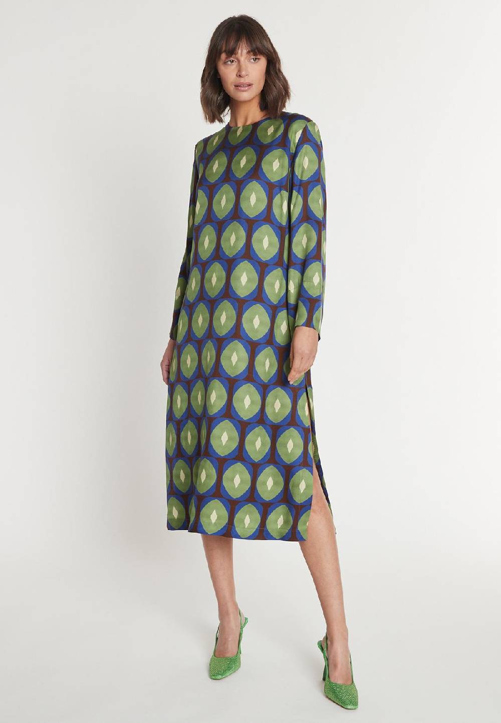 Ana Alcazar Schlichtes Kleid Maany Neueste Mode
