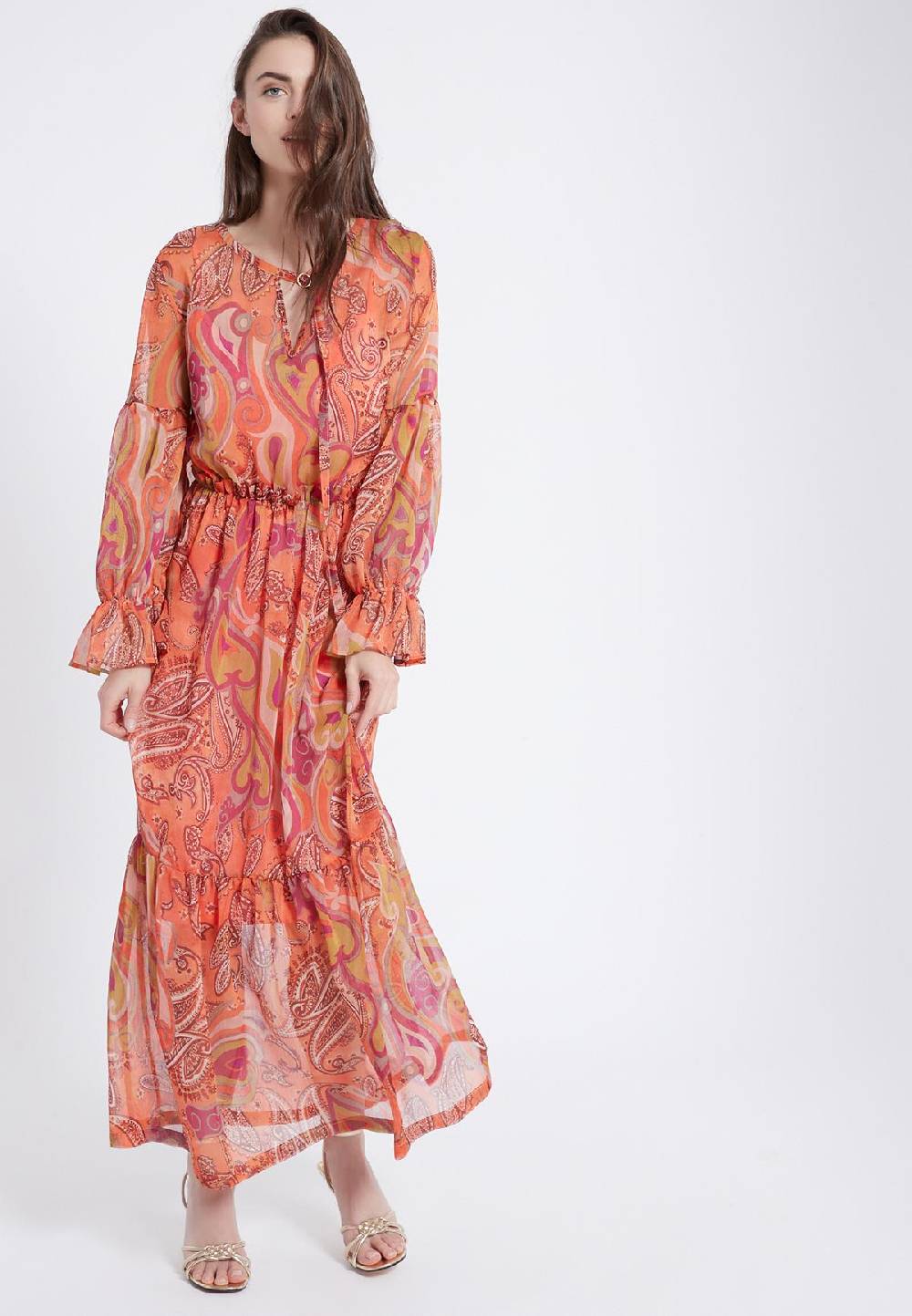 Ana Alcazar Boho-Kleid Asyme