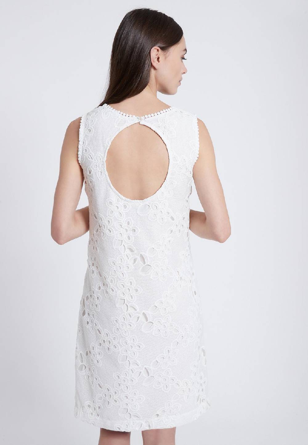 Ana Alcazar Ausschnitt Kleid Zedyl Sonderangebot der Fabrik