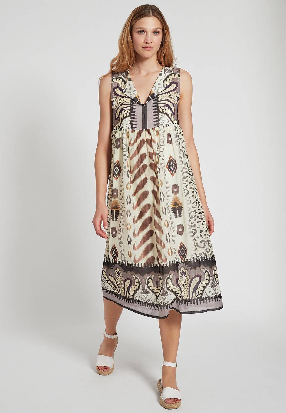 Ana Alcazar Schlichtes Kleid Farisy Fabrikladen