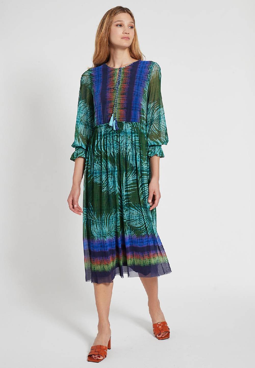Ana Alcazar Midikleid Feply Online Outlet