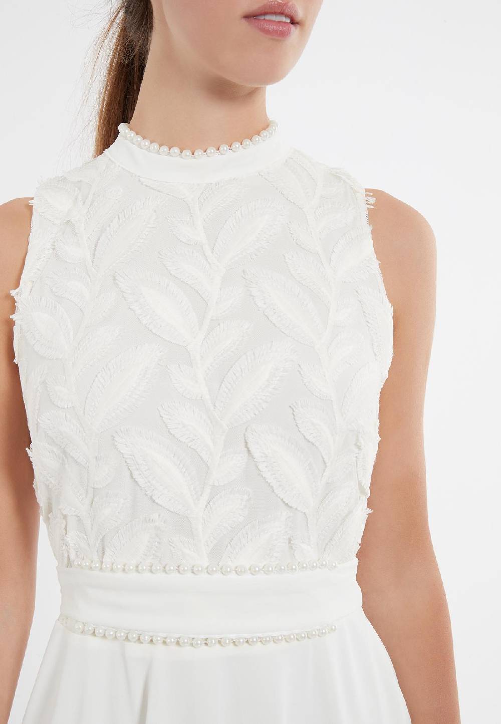 Ana Alcazar Perlen Kleid Zawy Saisonale Angebote